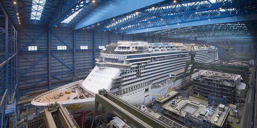 Meyer Werft in Papenburg